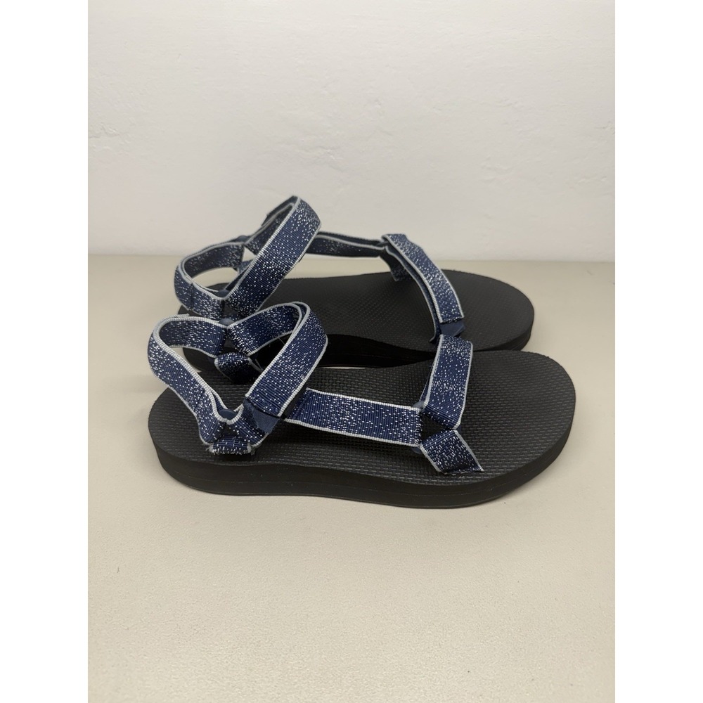 TEVA WOMEN MIDFORM UNIVERSAL NAVY CONSTELLATIONS SANDALS US 10